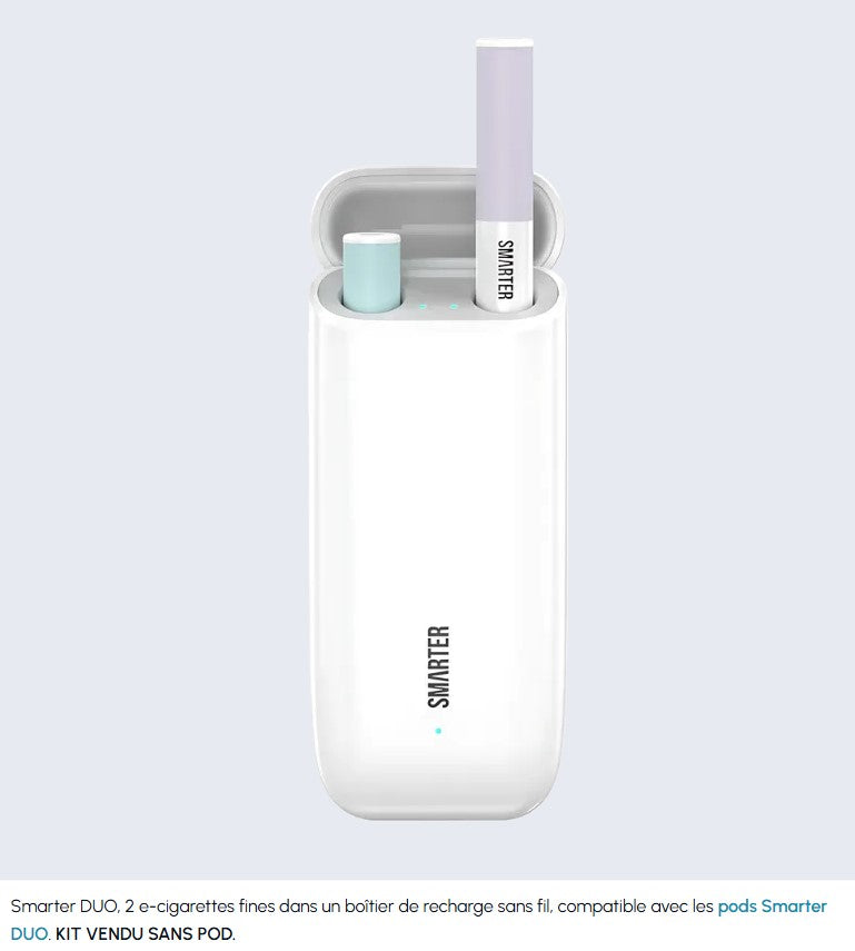SMARTER DUO - POD SYSTEM- VAPOTAGE.
