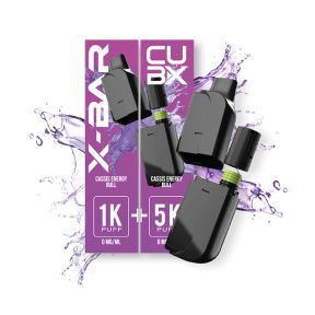 Cartouche de 5 saveurs CubX à 6,90€ L'unité.