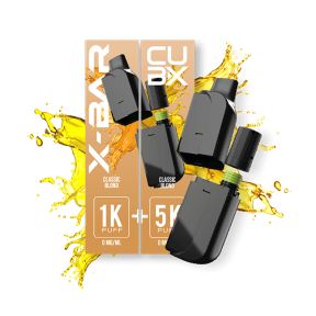 Cartouche de 5 saveurs CubX à 6,90€ L'unité.