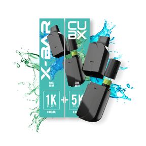 Cartouche de 5 saveurs CubX à 6,90€ L'unité.
