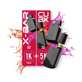 Cartouche de 5 saveurs CubX à 6,90€ L'unité.