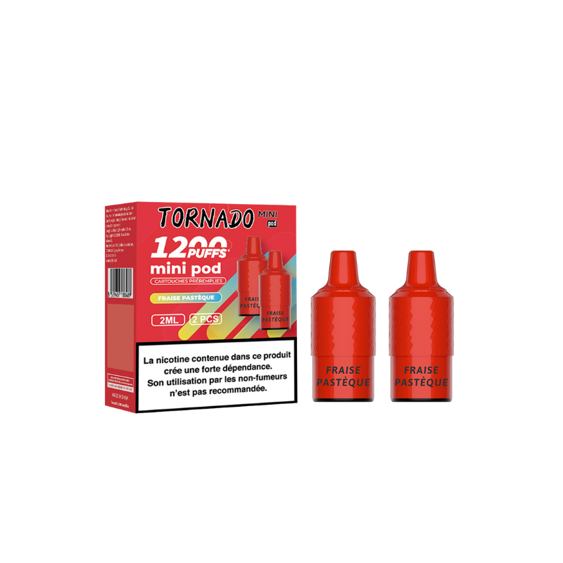Pack de 2 Pods Tornado Mini 2ml 20mg Fumot